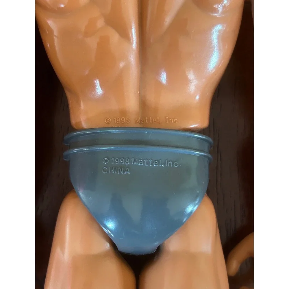 Vintage 1998 Mattel Max Steel Action Figure Muscular Articulated 12‎ inch Toy